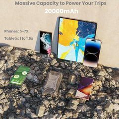 TSBar Rugged 20,000mAh 30W Power Bank