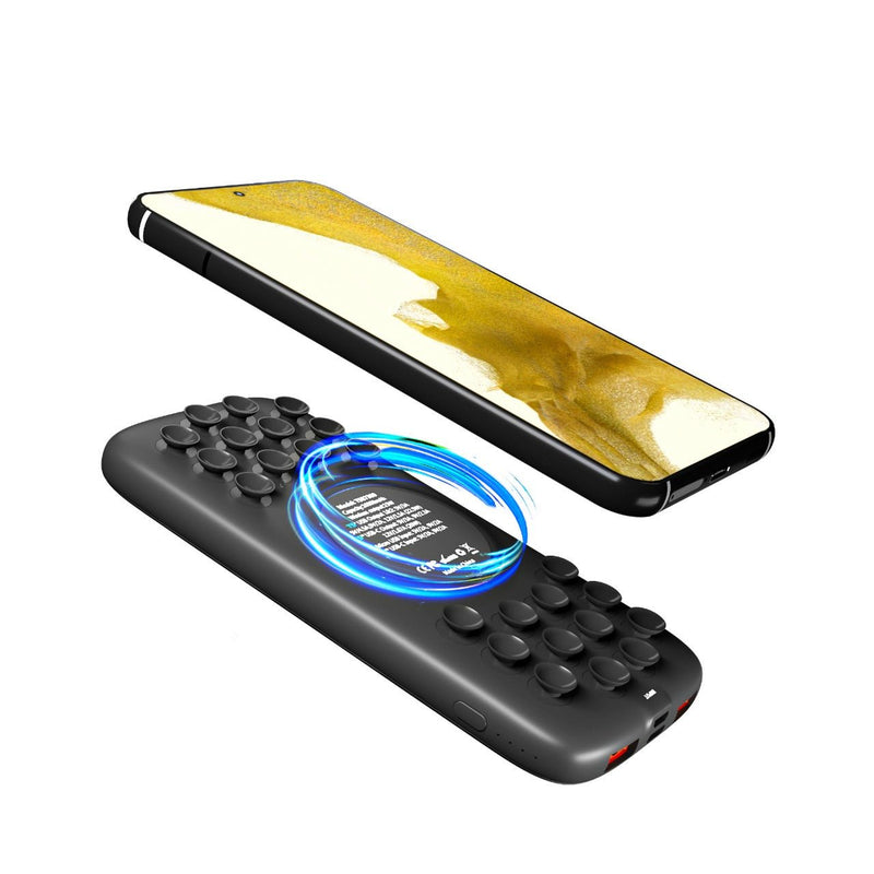 TSBar 10,000mAh Wireless Power Bank with Suction & Stand