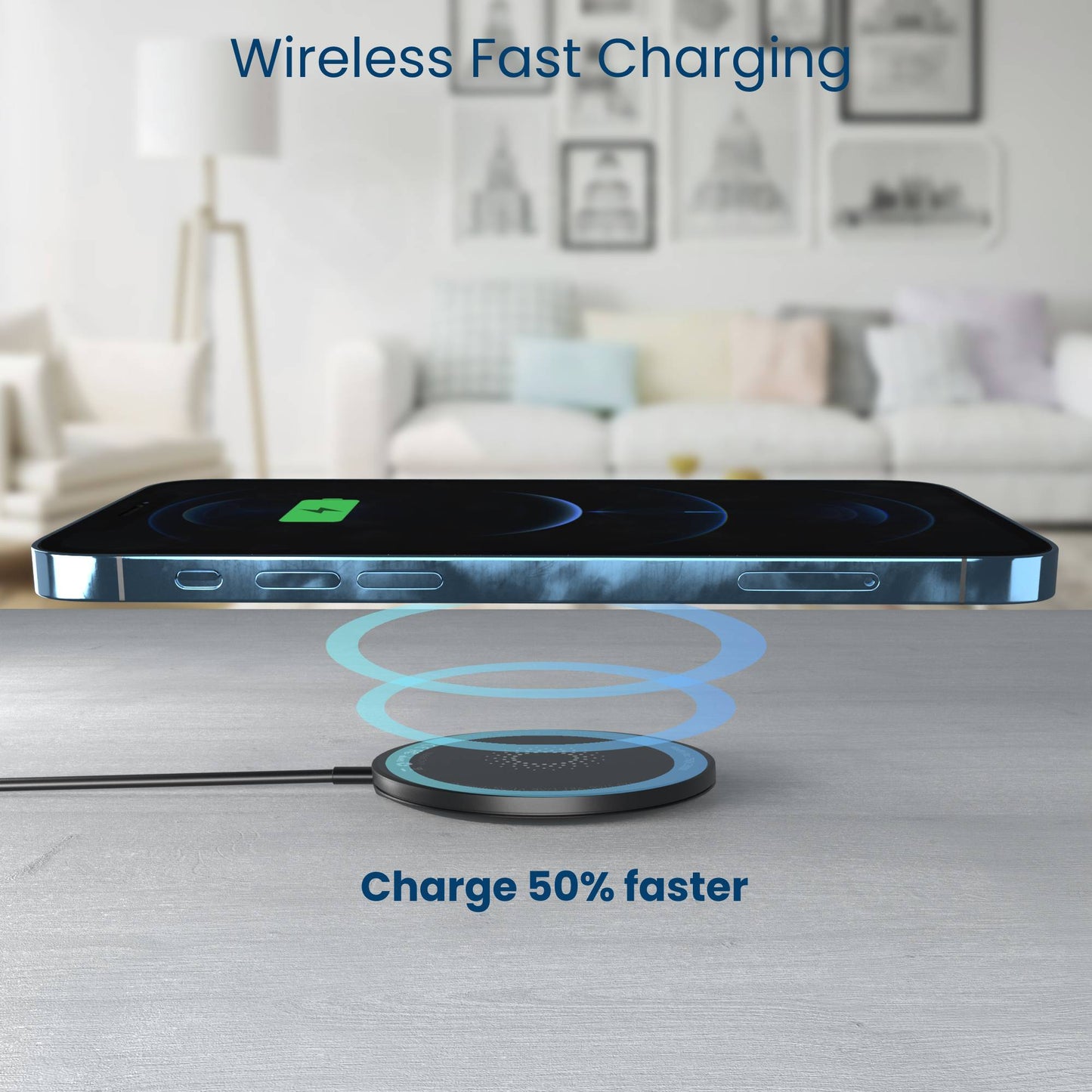 MagBoost Magnetic Wireless Charger - TechsmarterTechsmarter