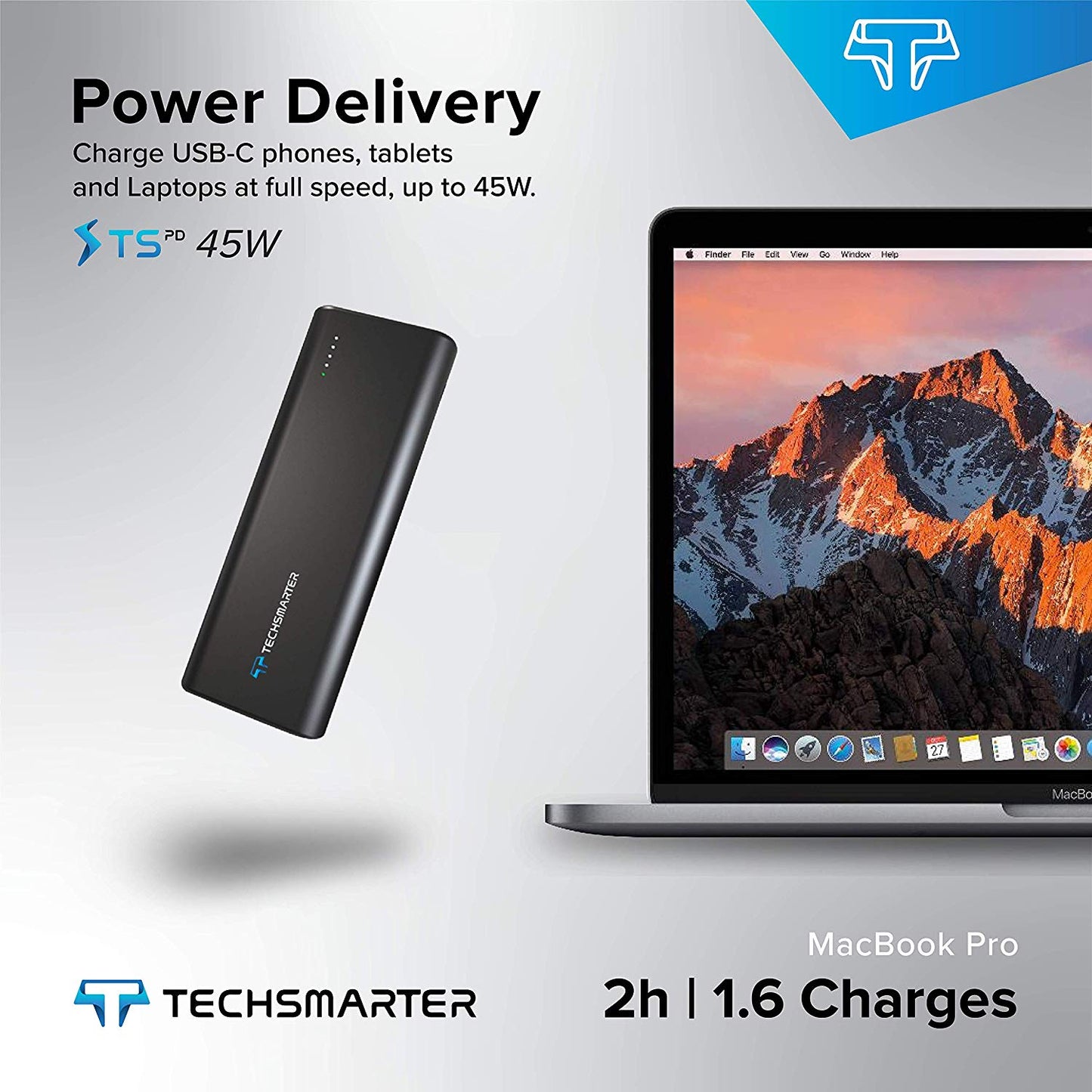 TSBar 20000mAh 45W PD - TechsmarterTechsmarterPortable Power Bar