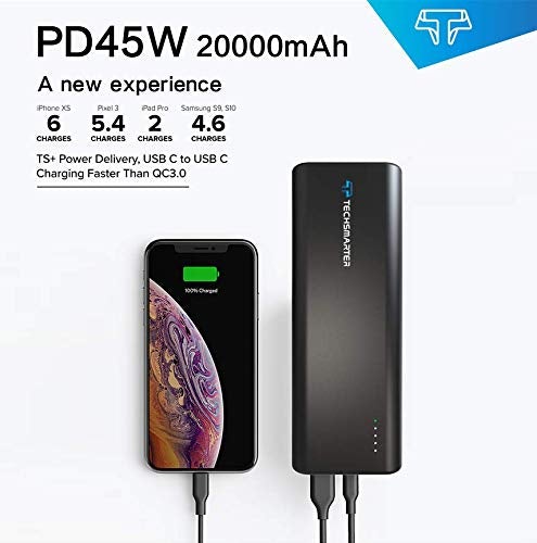 TSBar 20000mAh 45W PD - TechsmarterTechsmarterPortable Power Bar